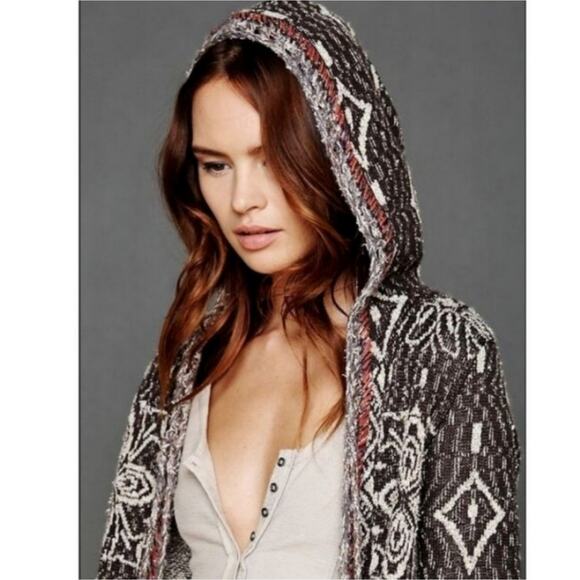 Free People Kai Pom XS Cardigan Sweater - Picture 6 of 14